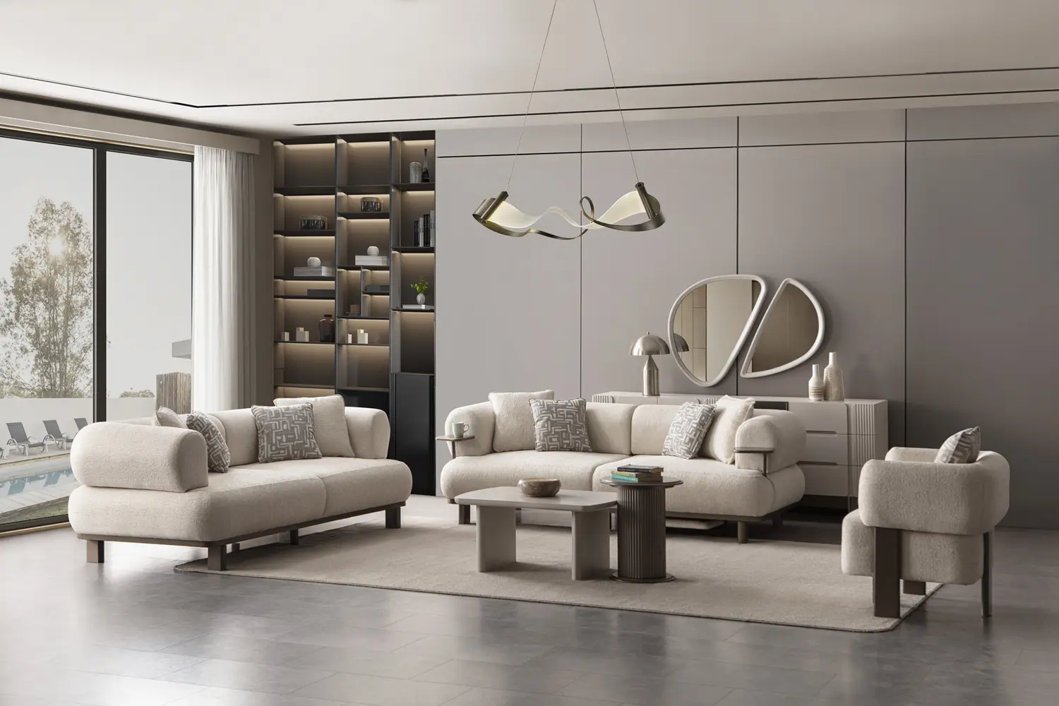 Nova Üçlü Kanepe | İnegöl Mobilya