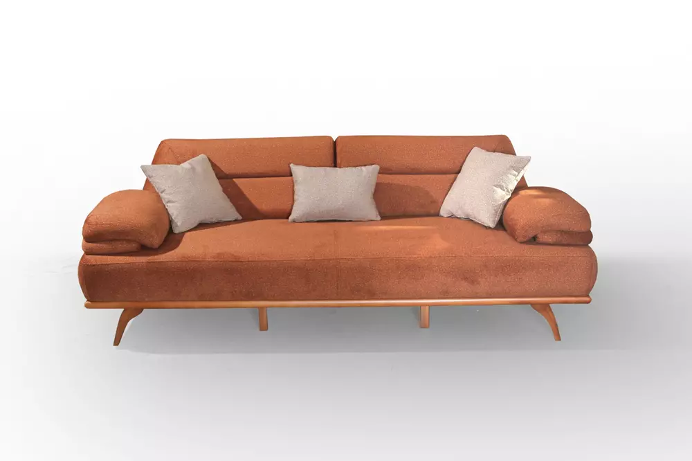 Yaprak Üçlü Kanepe | İnegöl Mobilya 1