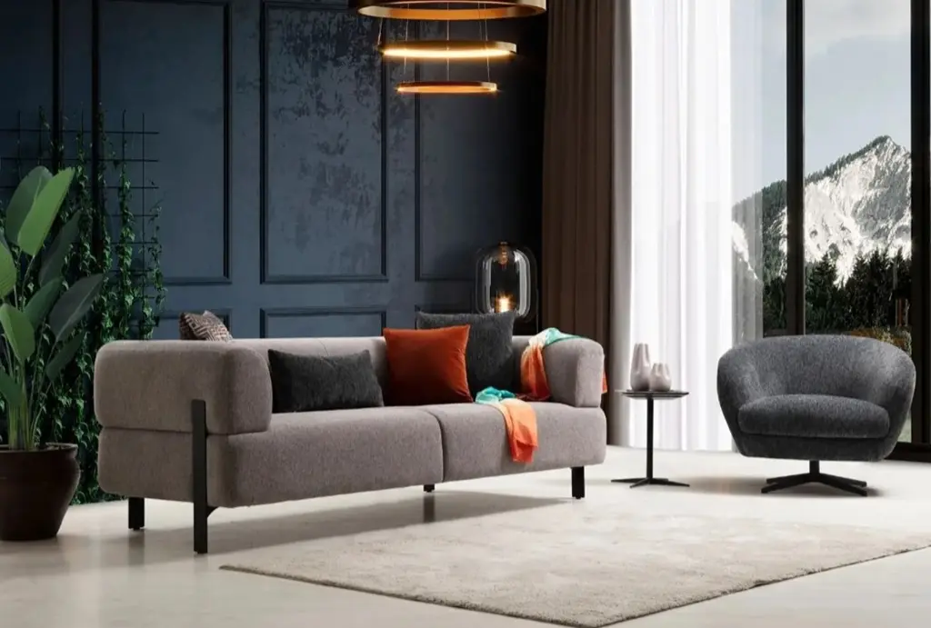 Elit Üçlü Kanepe | İnegöl Mobilya 1