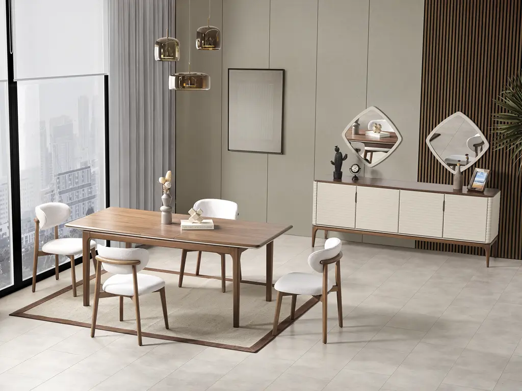 Zümrüt Yemek Odası | İnegöl Mobilya 1