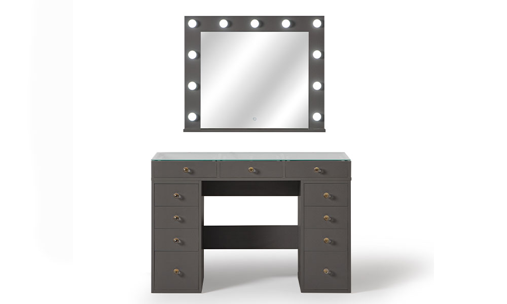 Kulis Antrasit Makyaj Masası | İnegöl Mobilya 1