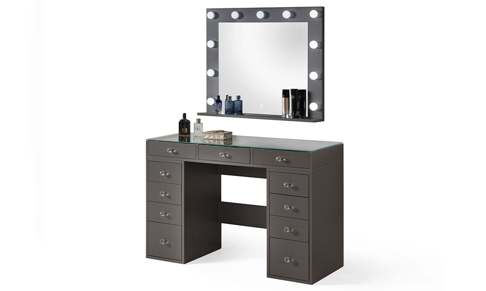 Kulis Antrasit Makyaj Masası | İnegöl Mobilya 2