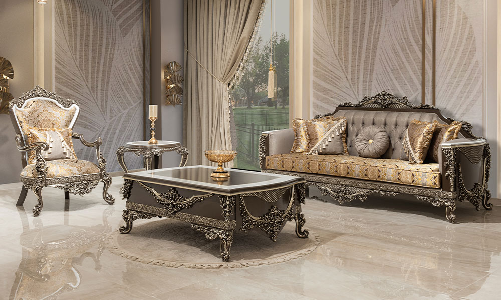 Çiçek Luxury Orta Sehpa | İnegöl Mobilyası Çiçek Luxury Orta Sehpa | İnegöl Mobilya
