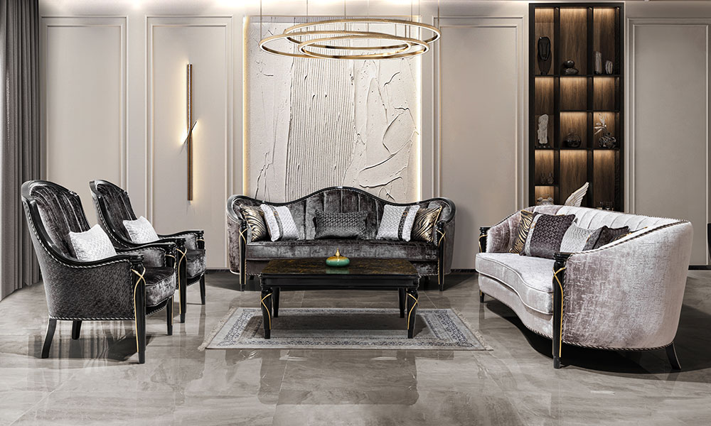 Feriha Luxury Koltuk Takımı | İnegöl Mobilya 2