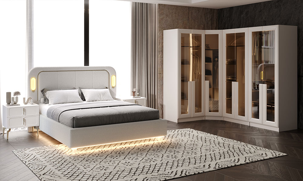 Versace Yatak Odası Takımı | İnegöl Mobilya