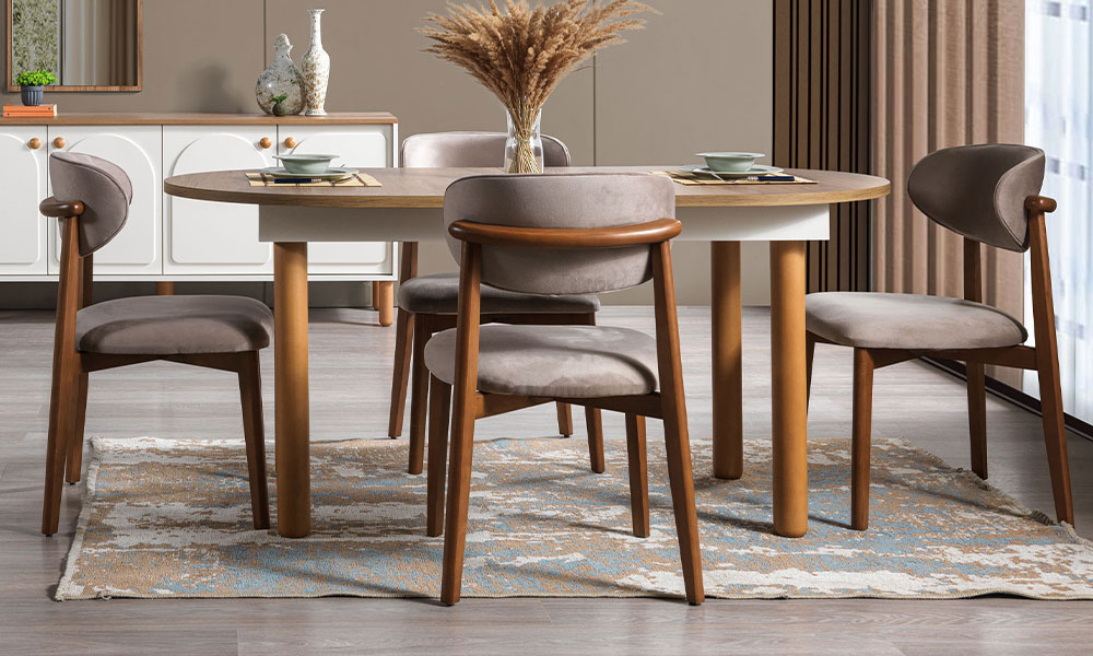 Be-Parla Yemek Odası Takımı | İnegöl Mobilya 5