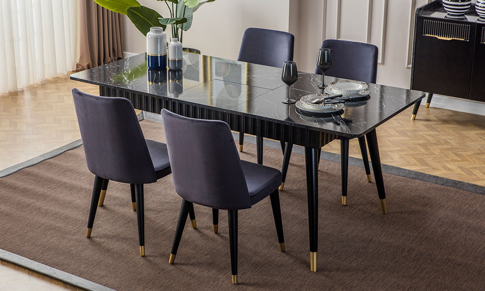 Tesla Siyah TV Ünitesi | İnegöl Mobilya