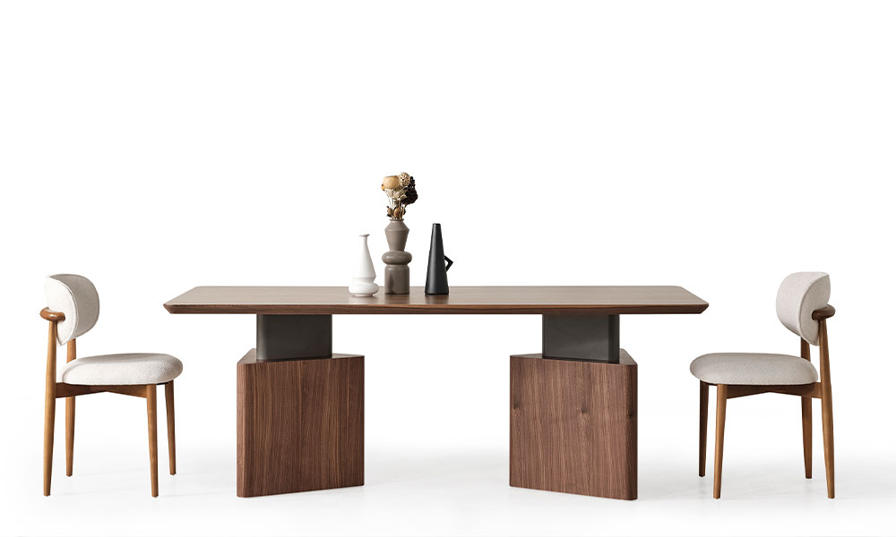 Yıldız Antrasit Yemek Odası Takımı | İnegöl Mobilya 4